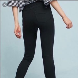 Sanctuary Faux Suede Black Leggings